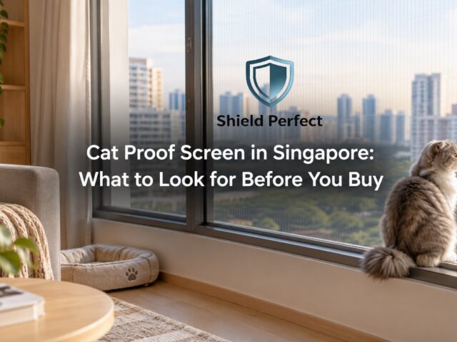 Cat Proof Screen in Singapore: What to Look for Before You Buy