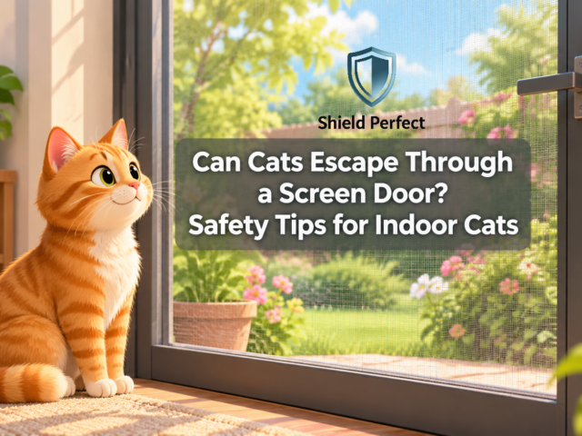 Can Cats Escape Through a Screen Door? Safety Tips for Indoor Cats