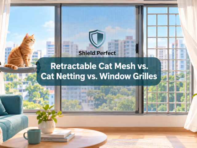 Retractable Cat Mesh vs. Cat Netting vs. Window Grilles: Pros and Cons